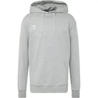 Hummel Sweatshirt de desporto 'Go 2.0' pedra / branco