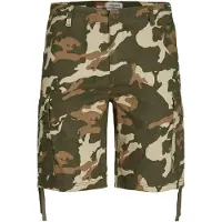 Jack & Jones Calças cargo 'JPSTMarley' bege / cáqui / oliveira