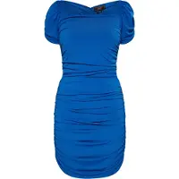 Faina Vestido azul cobalto