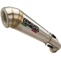 Gpr Exhaust Systems Silenciador Slip On Homologado Powercone Evo Ducati Scrambler 800 21-22 Stainless Steel