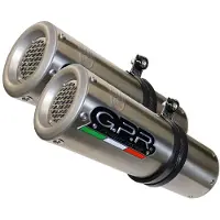 Gpr Exclusive Silenciador Slip On Homologado M3 Inox Dual Monster 1100 09-10