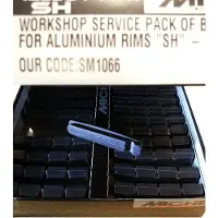 Miche Pastilhas De Freio De Aro Aluminium Shimano 40 Unidades