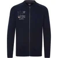 FQ1924 Casaco de malha 'Erland' navy / branco