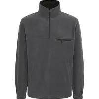 !Solid Pullover 'Matzo' cinzento escuro