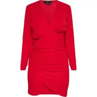 Faina Vestido de cocktail vermelho