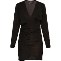Faina Vestido de cocktail preto