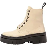 Art para mulher. 1195313ZZ003_020 Botins em pele 1953 Amberes bege (37), Couro, Plano, Cordão, Casual