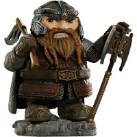 Iron Studios Figura De Gimli Em Pvc O Senhor Dos Anéis Mini Co 12 Cm
