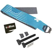 Colltex - Peles para ski travessia - Sad Todi Mix Hexagon + Camlock para Unissexo - Tamanho 110 mm - Azul