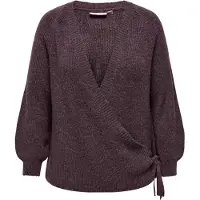 ONLY Carmakoma Pullover castanho