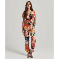 Superdry Vestido De Manga Curta Vintage Woven Jumpsuit