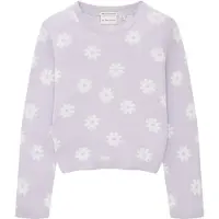Tom Tailor Suéter Cropped Flower Jacquard Knit