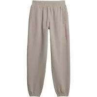 Superdry para mulher. W7011020A Calças jogger de corte boyfriend fit Sportswear castanhas (XL), Marrom, Casual, Algodão