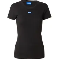 HUGO Camisa 'Easy' azul / preto / branco
