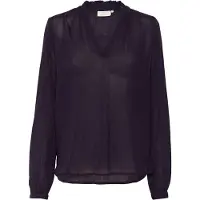Kaffe Blusa 'KA Amber' roxo escuro
