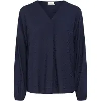 Kaffe Blusa 'Ka Elsa' azul escuro