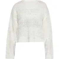 Swirly Pullover branco