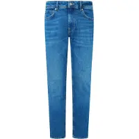 Pepe Jeans para homem. PM207390HW1 Calças de ganga Tapered Stanley blue (29/32), Azul, Casual, Algodão, Denim, Sustentável