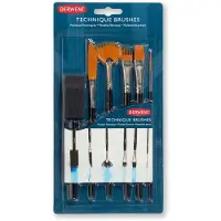 Derwent Definir Técnicas De Pincel 6 Unidades