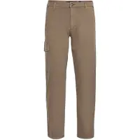 INDICODE JEANS Calças cargo bege escuro