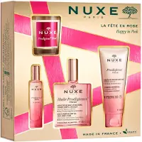 Nuxe Happy In Pink Set 100 ml + 15 ml + 70 g