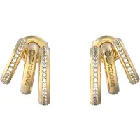 GUESS Crazy Earrings JUBE03302JWYGT/U Orecchini Placcati Oro — Orecchini