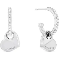 Tommy Hilfiger Anelli In Acciaio Con Cuori — Anello