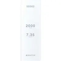 Shapton Glass Stone HR grão 2000 médio 7.35 mícrones pedra de afiar, 50302