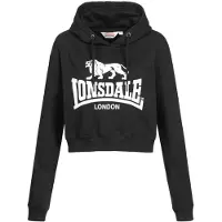 Lonsdale Sweatshirt 'Roxeth' preto / branco