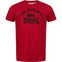 Lonsdale Camisa vermelho / avermelhado / preto