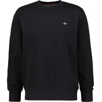 Gant para homem. 2006065 Camisola com gola redonda Shield preta (3XL), Preto, Casual, Algodão