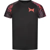 TAPOUT Camisa funcionais 'Taproot' roxo escuro / vermelho / preto