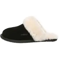 EVER AU Pantufa creme / preto