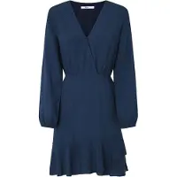 Pepe Jeans para mulher. PL953610 Vestido Kendall azul-marinho (XS), Casual, Viscoso, Manga comprida