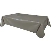 Habitable Toalha de mesa UNI - TAUPE - 140X200 CM - Cinza - 140x200 cm