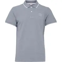 Blend Camisa 'Nate' azul pombo / branco