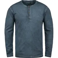 !Solid Camisa 'Timur' azul escuro