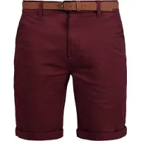 !Solid Calças 'Montijo' vermelho vinho