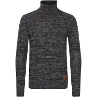 !Solid Pullover 'SDPhilaremo' mosqueado preto