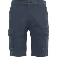 INDICODE JEANS Calças cargo ' Ronjo ' azul escuro