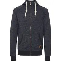 !Solid Casaco em moletão 'Vitu' navy / azul fumado