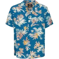 INDICODE JEANS Camisa ' Mariol ' azul escuro / mistura de cores
