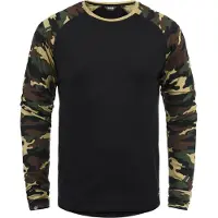 !Solid Camisa 'Cajus' verde / cáqui / preto / branco