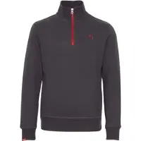 !Solid Sweatshirt cinzento escuro