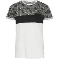 !Solid Camisa 'Florian' preto / branco