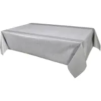 Habitable Toalha de mesa ECRU - ECRU - 140X200 CM - Cinza - 140x200 cm