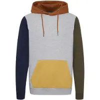 Blend Sweatshirt 'LAMPERT' amarelo / cinzento claro / verde