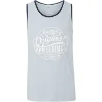 Blend Camisa 'WALEX' azul / branco