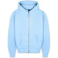Dropsize Casaco em moletão azul claro