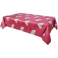 Habitable Toalha de mesa CHANTOU - ROUGE - 140X200 CM - Vermelho - 140x200 cm